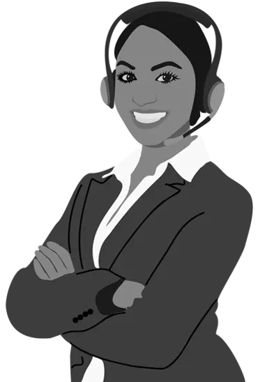 frau-dunkel-ki-telefon-assistentin-dunkel